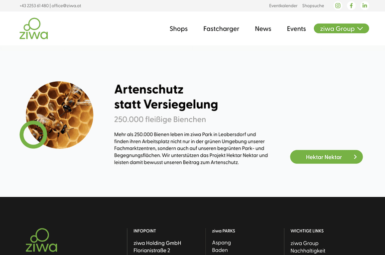Landingpage mit Wirkung